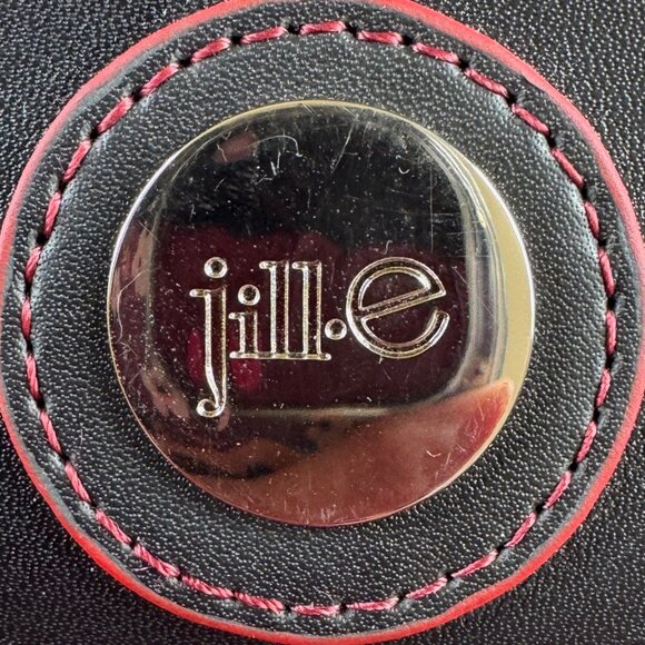 NWT JILL-E DESIGNS RED leather CAMERA SHOULDER Photography Compact System BAG - Picture 6 of 16